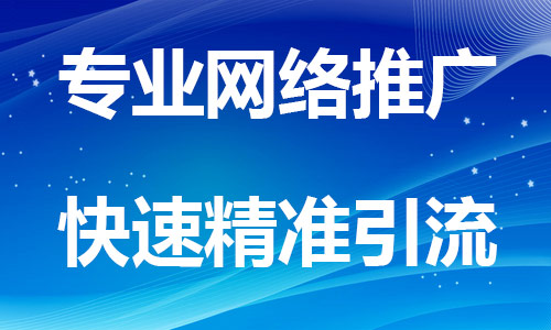 贵州企业网站网络推广解决方案